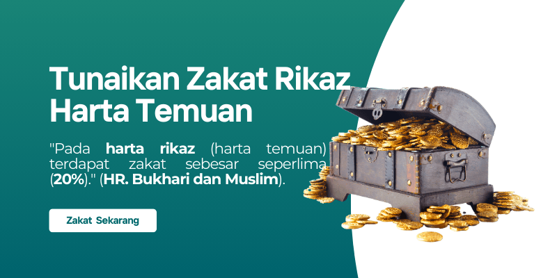 Tunaikan Zakat Rikaz Harta Temuan